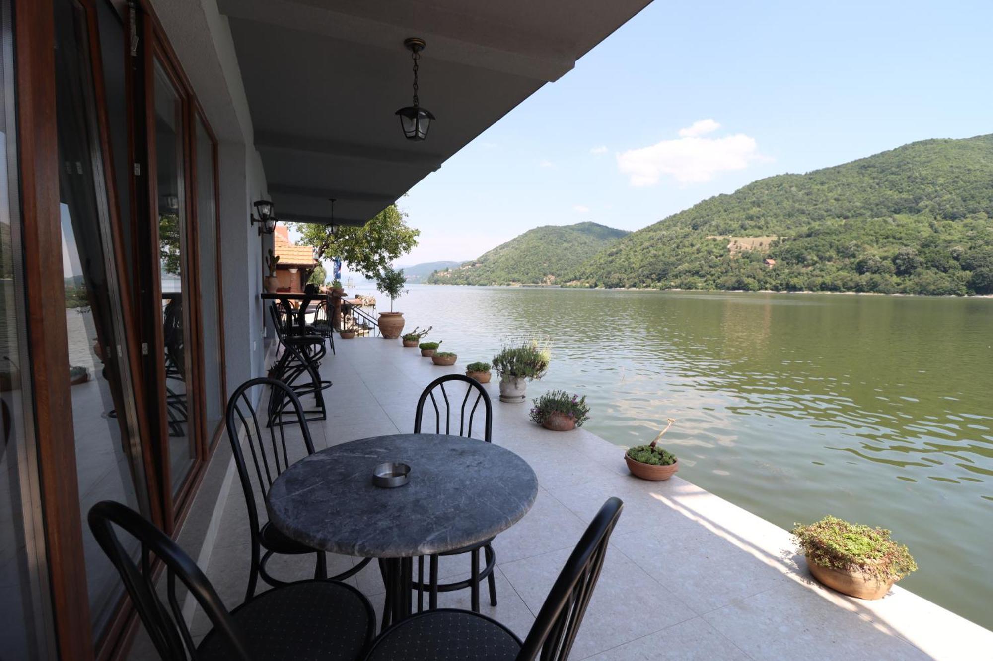 Dunavska Vila Milosavljevic Donji Milanovac Exterior foto