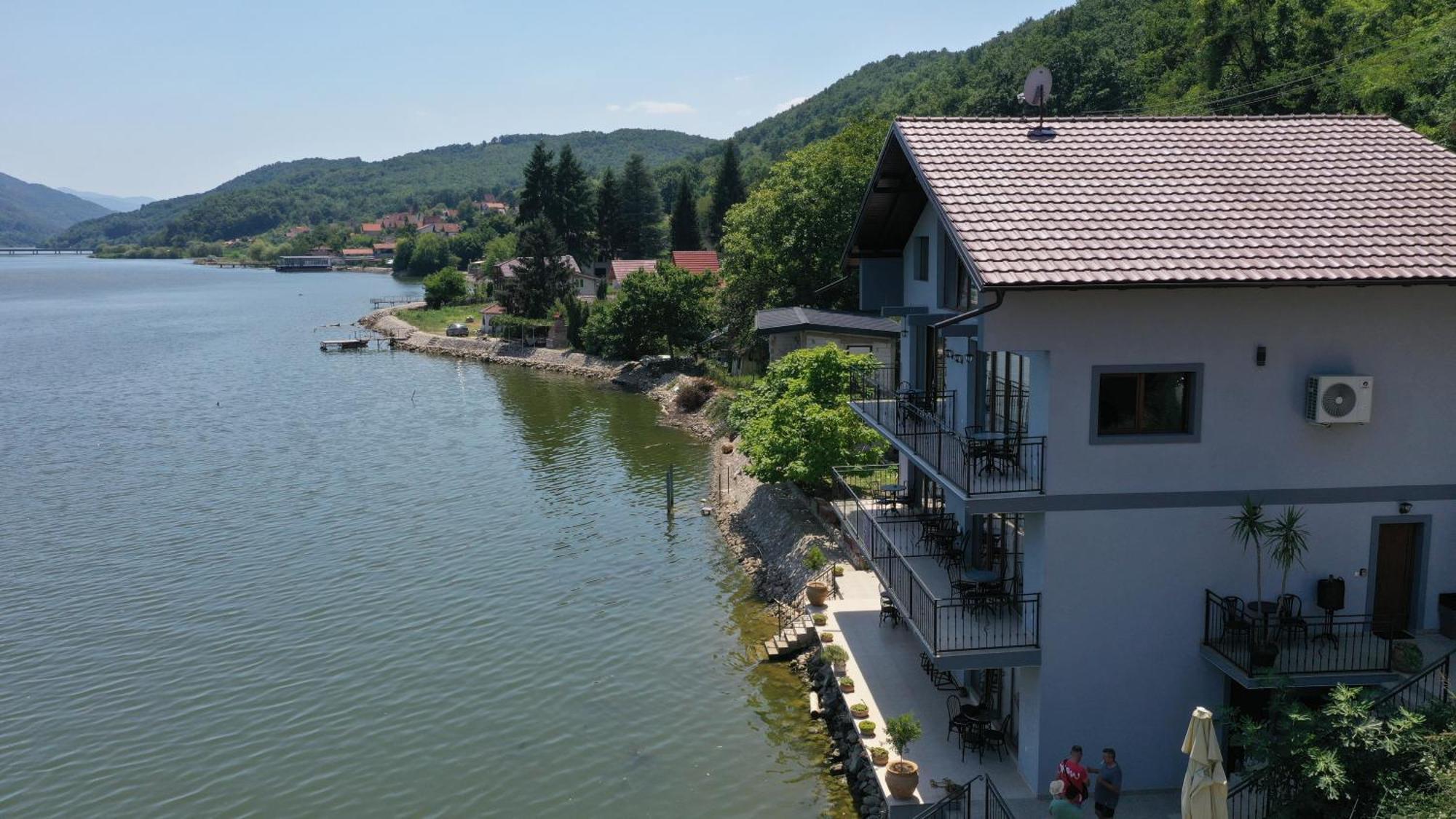 Dunavska Vila Milosavljevic Donji Milanovac Exterior foto