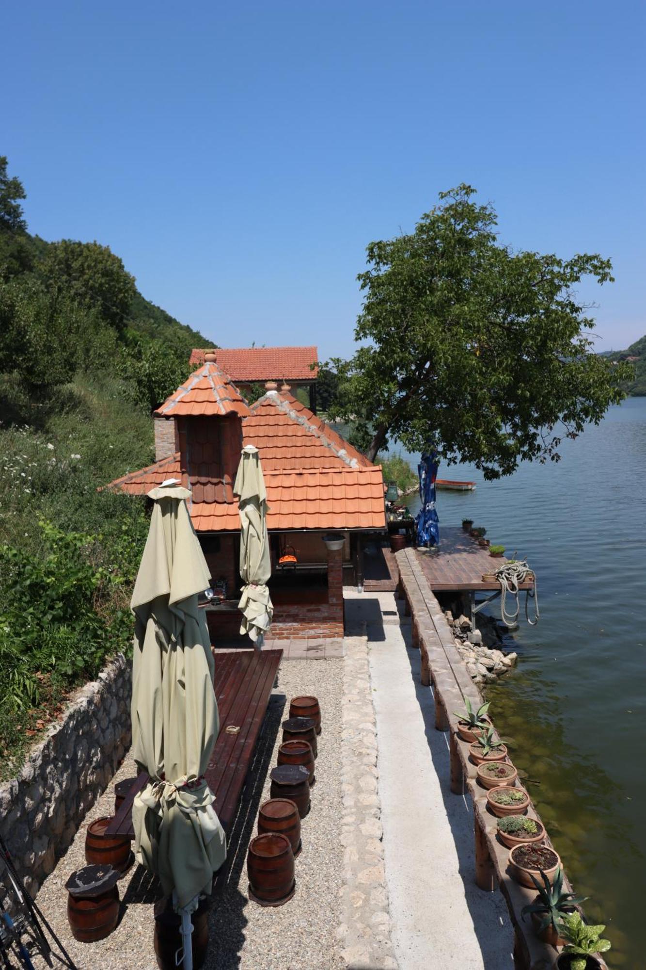 Dunavska Vila Milosavljevic Donji Milanovac Exterior foto